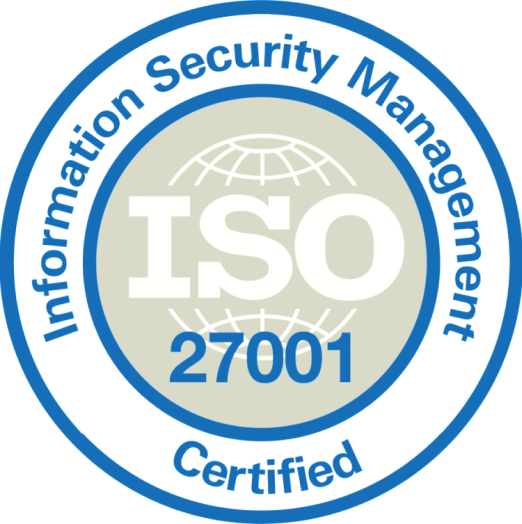 ISO 27001 Certified